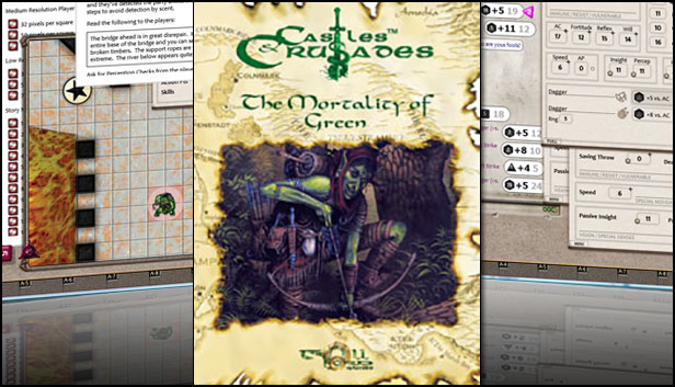 Fantasy Grounds - C1 The Mortality of Green (Castles and Crusades)
