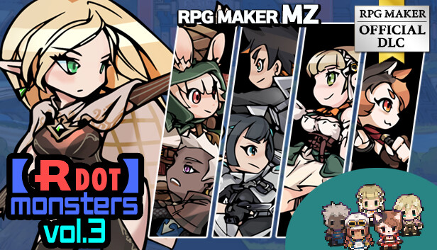 RPG Maker MZ - 【Rdot】monsters vol.3