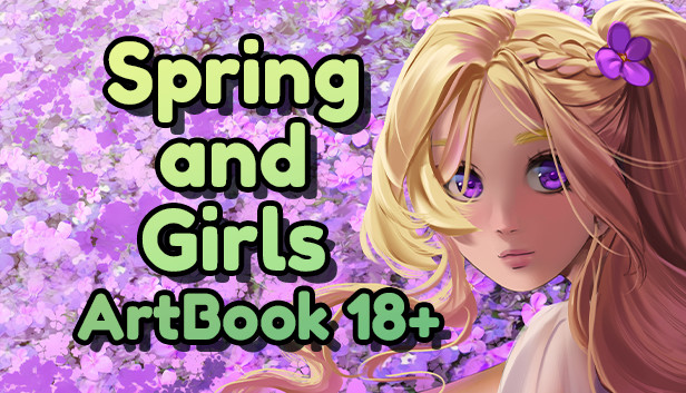 Spring and Girls  - Artbook 18+