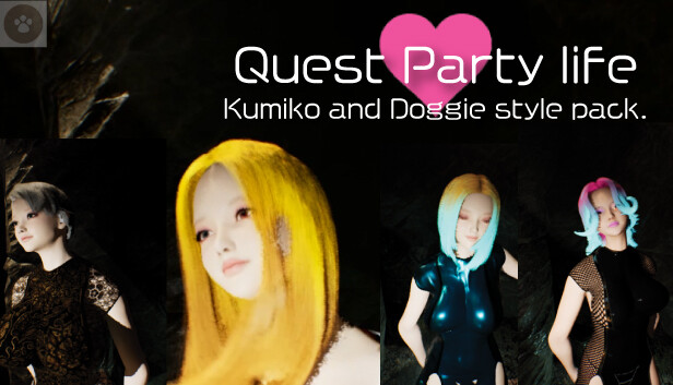 Quest Party Life - Kumiko and Doggie style pack.