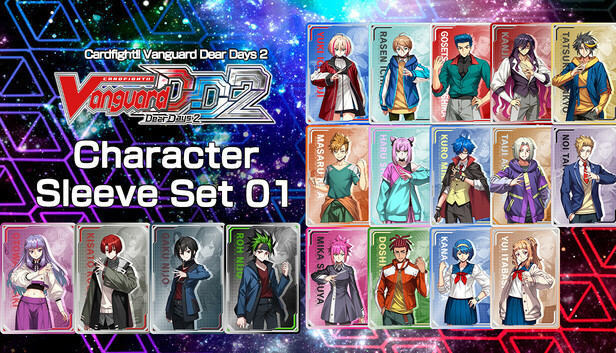 Cardfight!! Vanguard DD 2:Character Sleeve Set 01