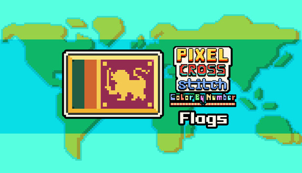 Pixel Cross Stitch - Flags Pack