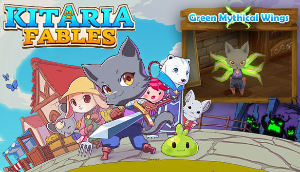 Kitaria Fables - Green Mythical Wings