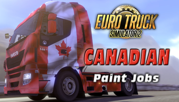 Euro Truck Simulator 2 - Canadian Paint Jobs Pack