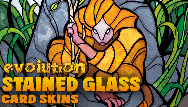 Evolution - Stained Glass Cards