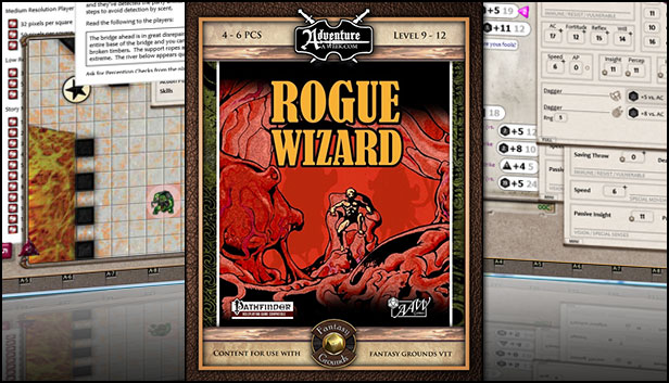 Fantasy Grounds - A09: Rogue Wizard (PFRPG)