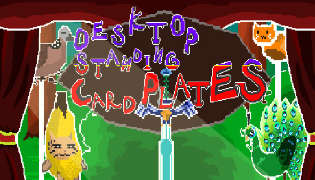 Desktop Standing Card Plates