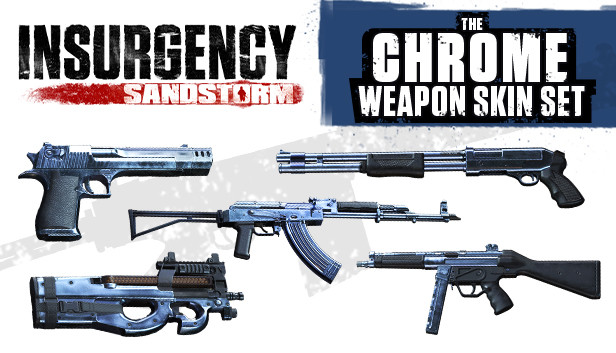 Insurgency: Sandstorm - Chrome Weapon Skin Set