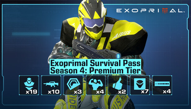 Exoprimal - Exoprimal Survival Pass – sezon 4: poziom Premium