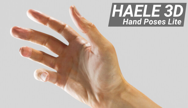 HAELE 3D - Hand Poses Lite - Drawing References