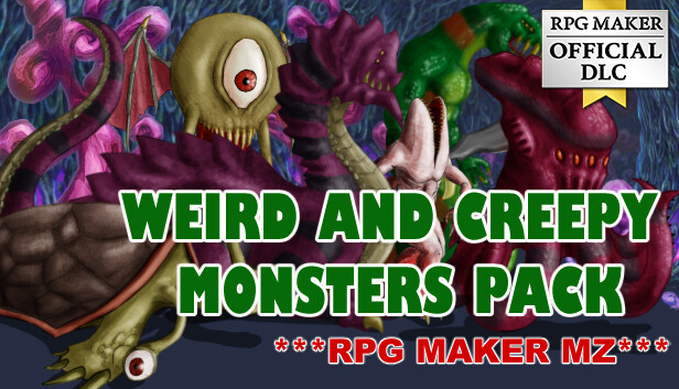 RPG Maker MZ - Weird and Creepy Monsters Pack