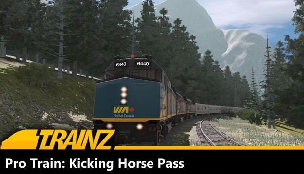 Trainz 2022 DLC - Pro Train: Kicking Horse Pass