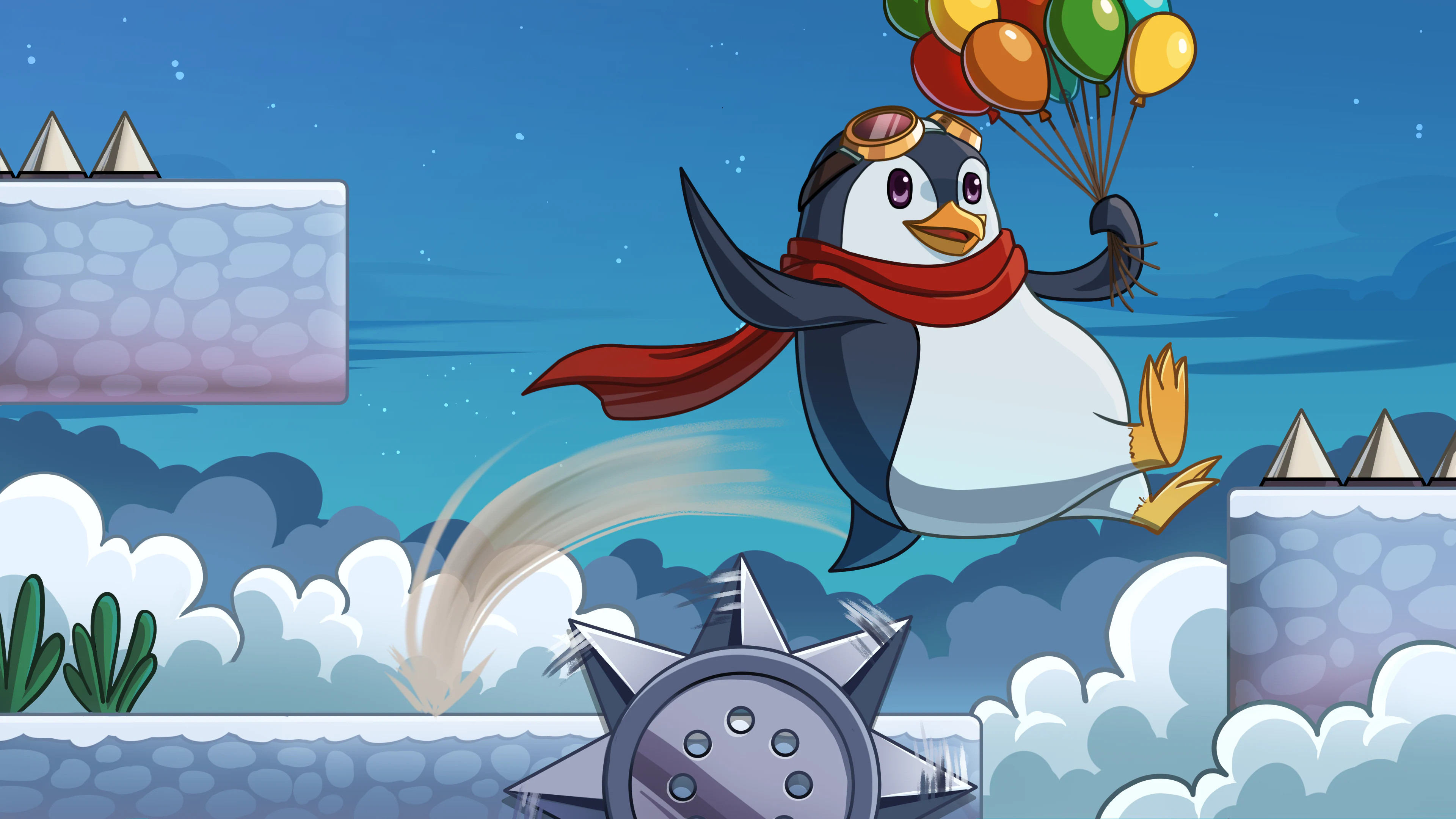 Penguin Flight: Beyond The Clouds