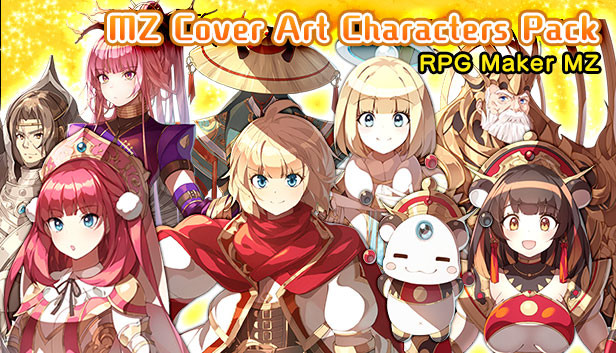 RPG Maker MZ - MZ Cover Art Characters Pack