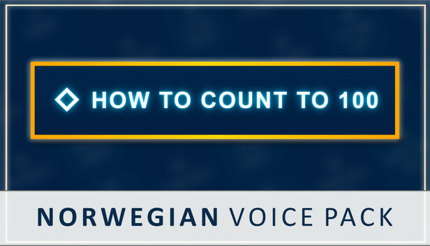 How to Count to 100 - Norwegian Voice Pack