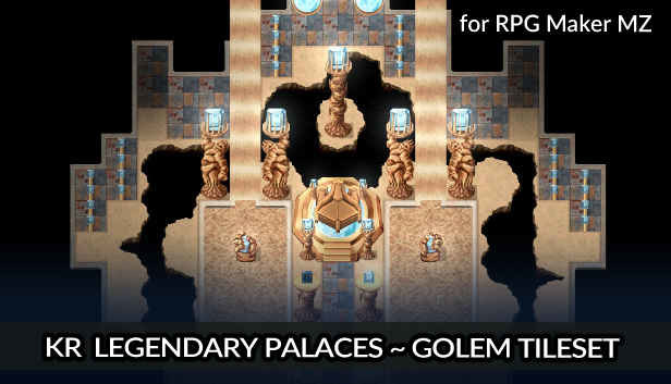 RPG Maker MZ - KR Legendary Palaces - Golem Tileset