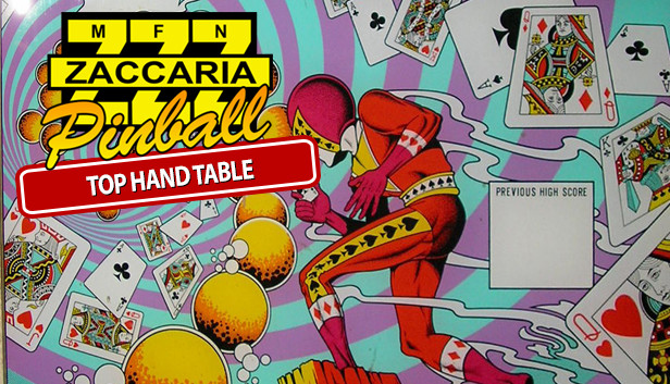 Zaccaria Pinball - Top Hand Table