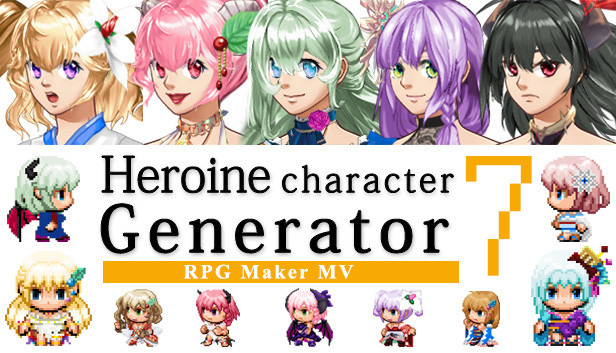 RPG Maker MV - Heroine Character Generator 7