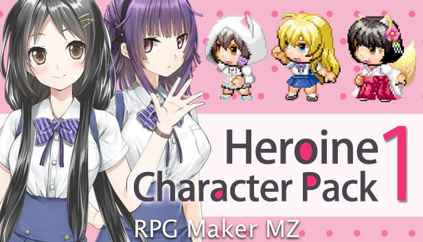 RPG Maker MZ - Heroine Character Pack 1