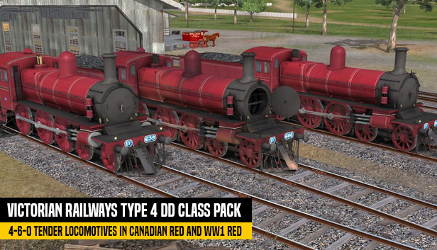 TANE DLC: Victorian Railways Type 4 DD Class Pack - Canadian Red