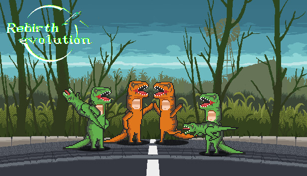 Rebirth Evolution - Yellow Tyrannosaurus Rex Set