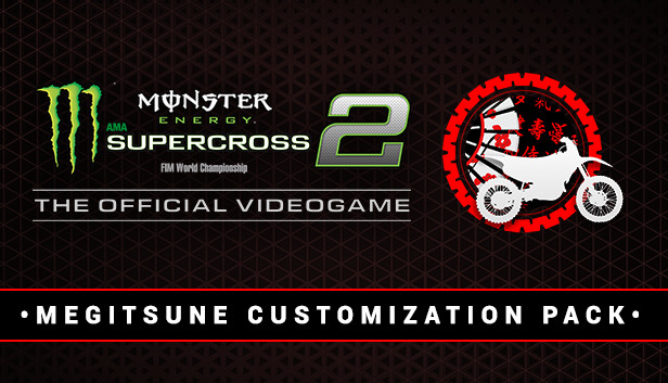 Monster Energy Supercross 2 - Megitsune Customization Pack
