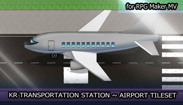 RPG Maker MV - KR Transportation Station - Airport Tileset