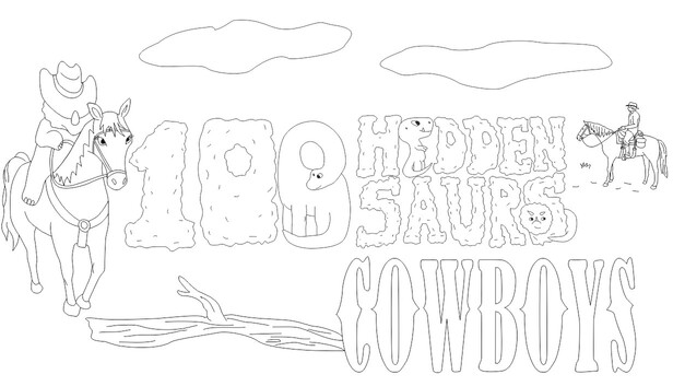 100 Hiddensaurs - Cowboys