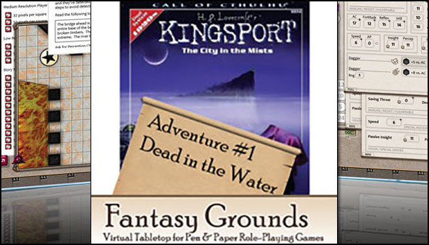Fantasy Grounds - Dead in the Water (CoC)