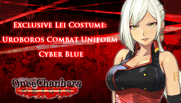 OneeChanbara ORIGIN - Exclusive Lei Costume: Uroboros Combat Uniform Cyber Blue