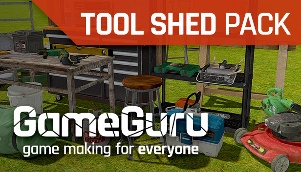 GameGuru - Tool Shed Pack