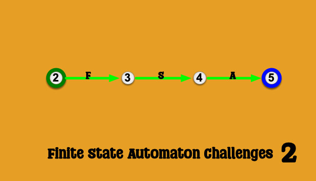Finite State Automaton Challenges 2