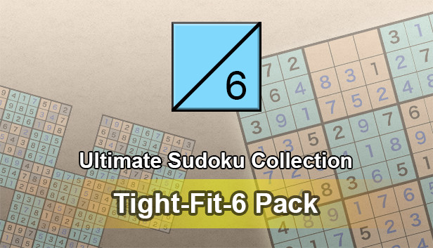 Ultimate Sudoku Collection - Tight-Fit-6 Pack