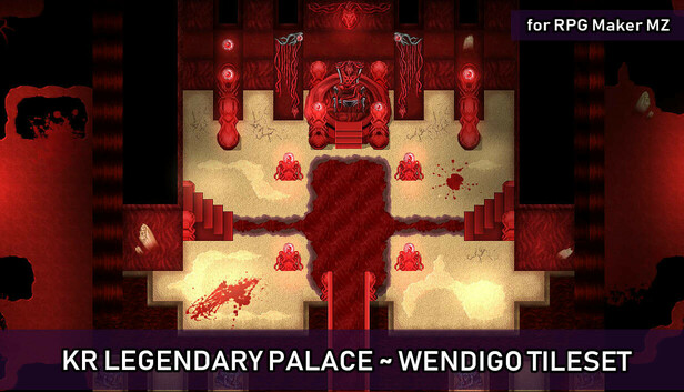 RPG Maker MZ - KR Legendary Palace - Wendigo Tileset