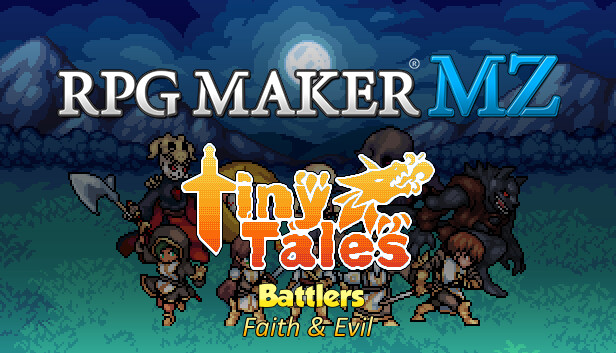 RPG Maker MZ - MT Tiny Tales Battlers - Faith and Evil