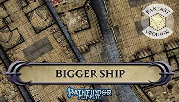 Fantasy Grounds - Pathfinder RPG - Pathfinder Flip-Mat - Bigger Ship