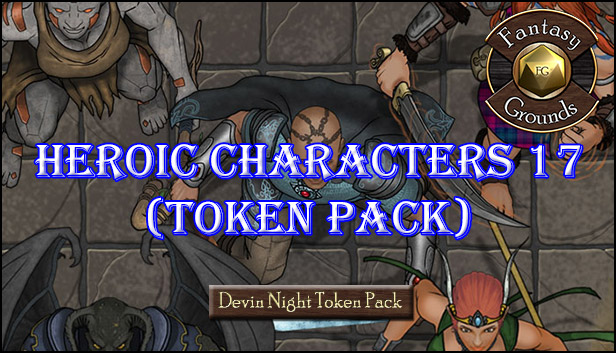 Fantasy Grounds - Heroic Characters 17 (Token Pack)