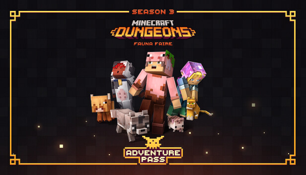 Minecraft Dungeons: Fauna Faire – przepustka przygodowa