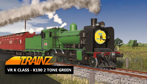 Trainz Plus DLC - VR K class - K190 2 Tone Green