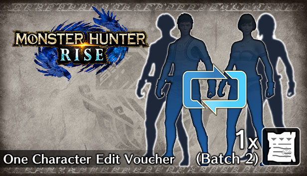 Monster Hunter Rise - Jeden talon edycji postaci (partia 2)