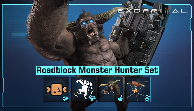 Exoprimal - Zestaw Monster Hunter – Roadblock