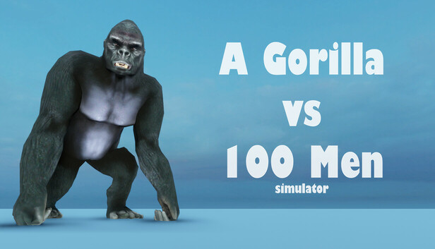 A Gorilla vs 100 Men Simulator