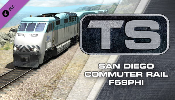 Train Simulator: San Diego Commuter Rail F59PHI Loco Add-On