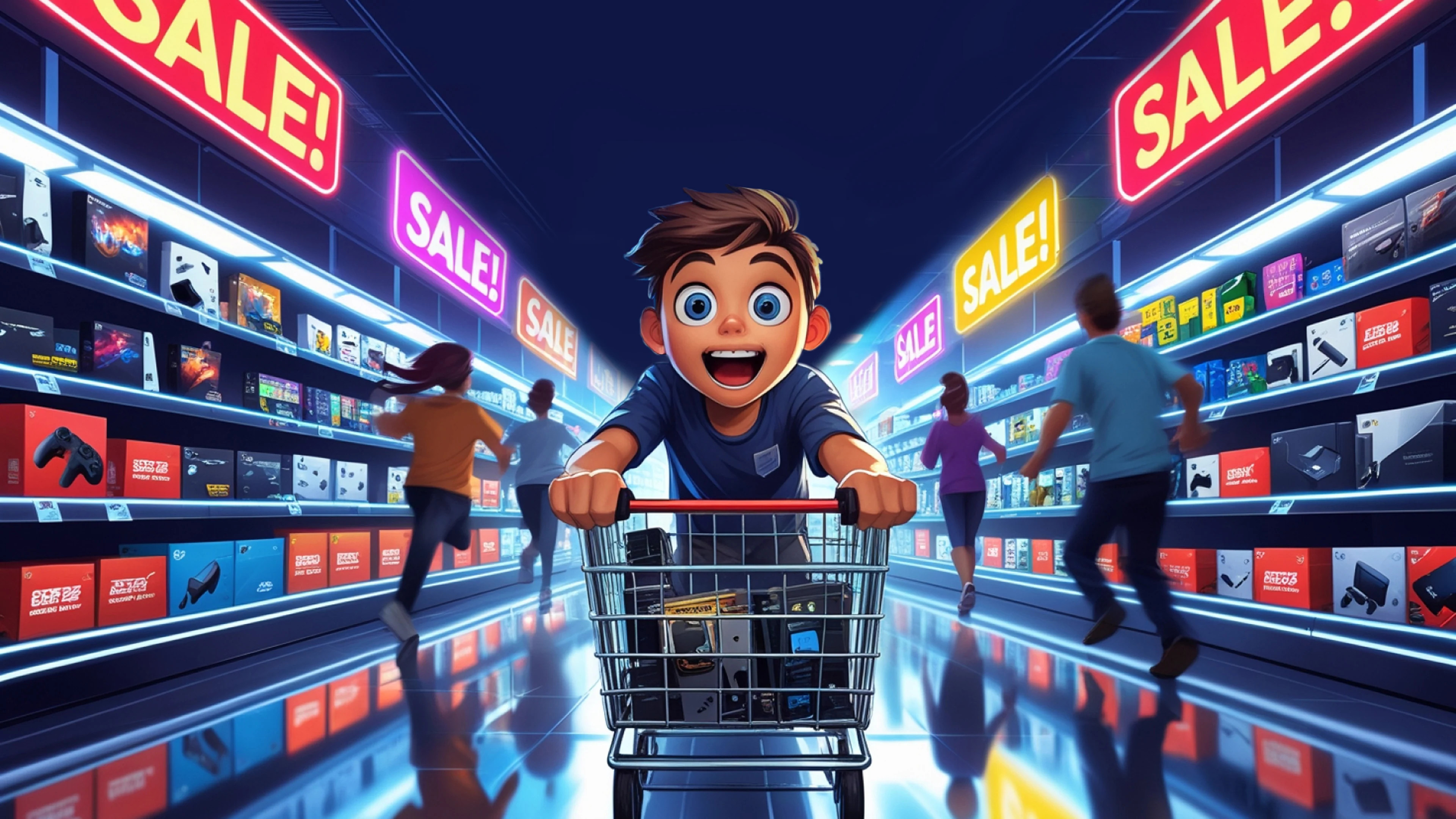 Game & Console Supermarket: Business Simulator