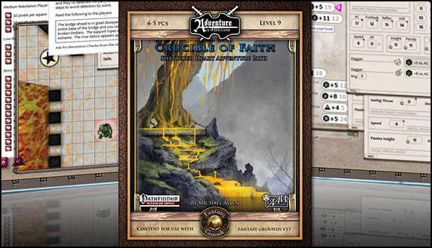 Fantasy Grounds - 3.5E/PFRPG: SH4: Crucible of Faith