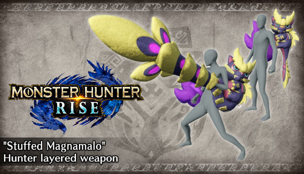 Monster Hunter Rise - Broń warstwowa łowcy „Wypchany Magnamalo” (lancopał)