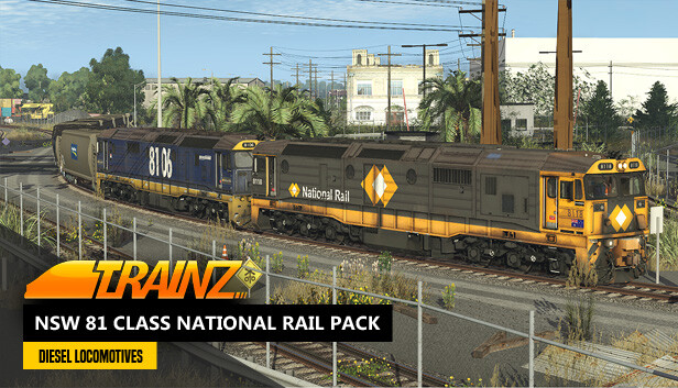 Trainz 2022 DLC - NSW 81 Class National Rail Pack