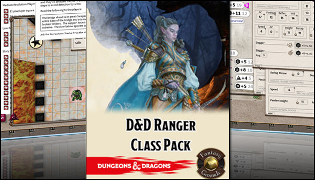 Fantasy Grounds - D&D Ranger Class Pack