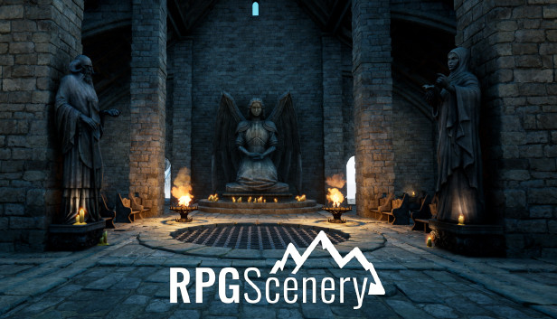 RPGScenery - Sky Temple Scene