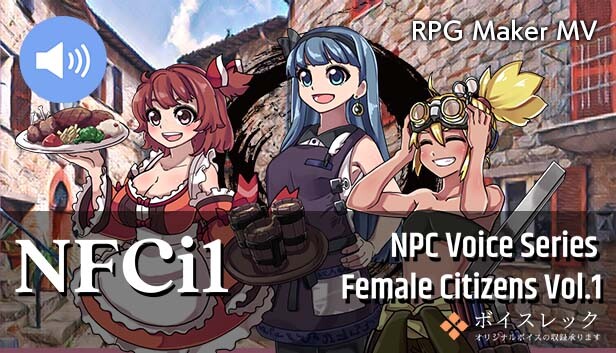 RPG Maker MV - NPC Female Citizens Vol.1